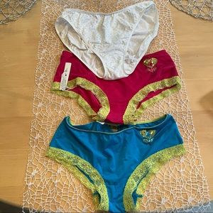 NWT Esotiq silky & Body Bleu cotton - set of 3